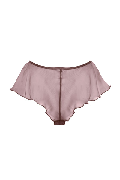 Folie Silk Shorty - Cachou