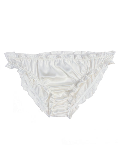 Jolie Silk Panties - Pearl